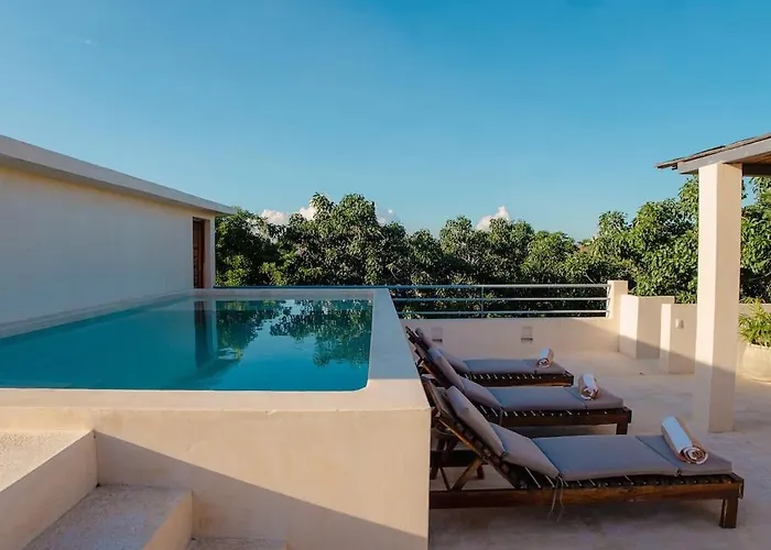 Exclusive 3br Sky Penthouse With Private Rooftop Pool * Tulum