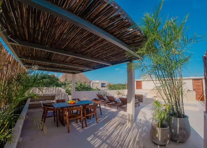 Exclusive 3br Sky Penthouse With Private Rooftop Pool Tulum
